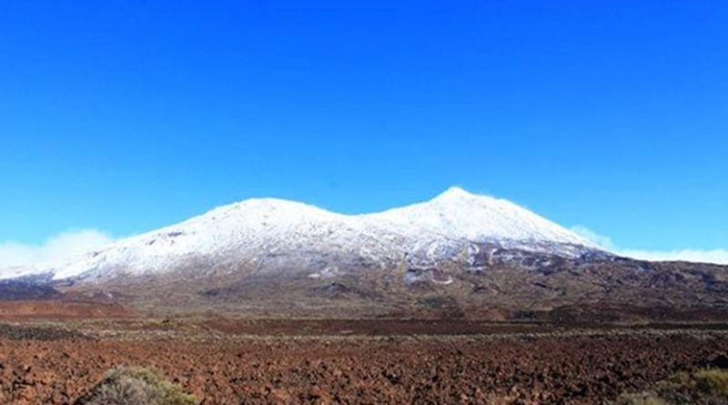 This is a teide volcano in Tenerife. Credit Dr Janine Kavanagh, University of Liverpool