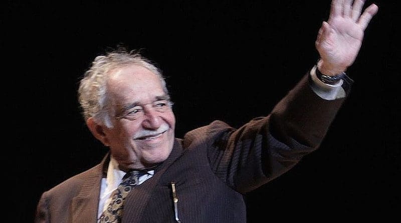 Gabriel García Marquez. Photo Credit: Festival Internacional de Cine en Guadalajara, Wikimedia Commons.
