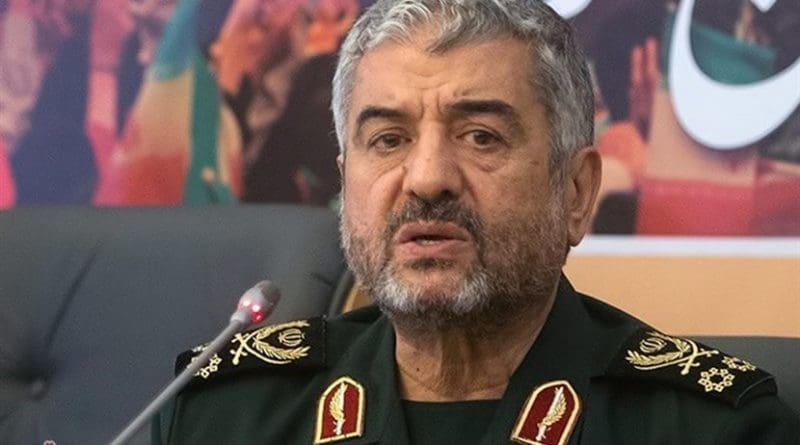Islamic Revolution Guards Corps (IRGC) Commander Major General Mohammad Ali Jafari. Photo by Hossein Zohrevand, Tasnim News Agency.