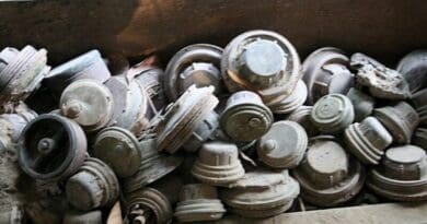 Landmines. Photo by Neil Rickards, Wikimedia Commons.