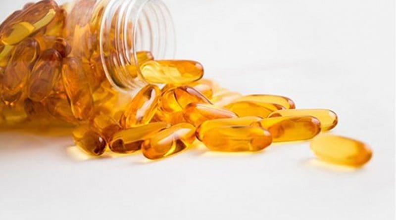 Fish oil capsules