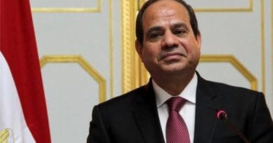 Egyptian President Abdel Fattah al-Sisi. Photo Credit: Tasnim News Agency.