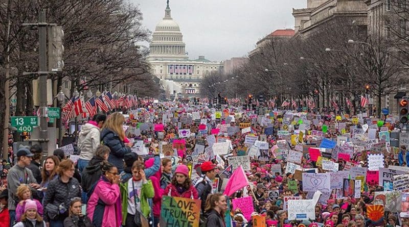 Women's March on Washington. Photo by Mobilus In Mobili, Wikimedia Commons.