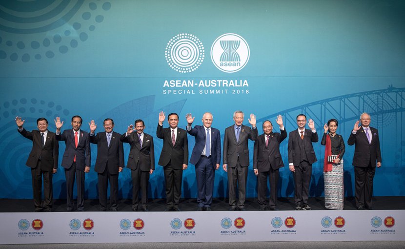 ASEAN-Australia Special Summit 2018 family photo. Photo Credit: ASEAN.
