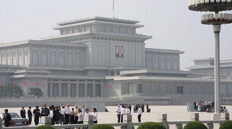 Kumsusan Memorial Palace, Pyongyang, North Korea. Photo by Mark Scott Johnson, Wikimedia Commons.