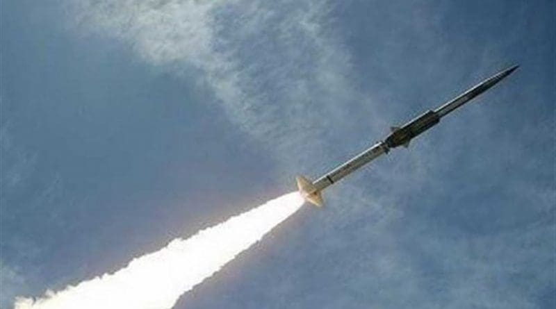 Yemen tests new ballistic missile. Photo Credit: Tasnim News Agency.
