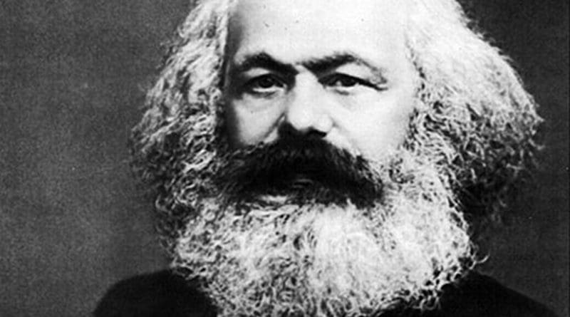 Portrait of Karl Marx by John Jabez Edwin Mayal, Wikipedia Commons.