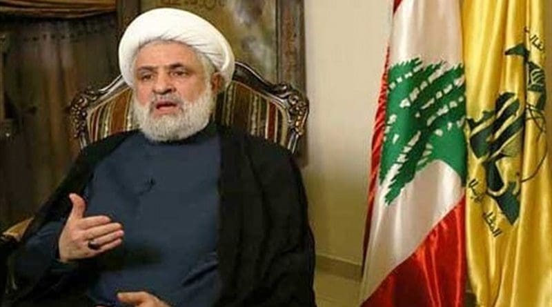 Lebanese Hezbollah Resistance Movement’s second-in-command, Sheikh Naim Qassem. Photo Credit: Tasnim News Agency.