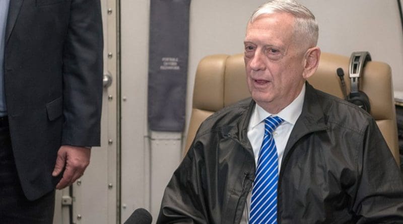 US Defense Secretary James N. Mattis. DoD photo by Army Sgt. Amber I. Smith
