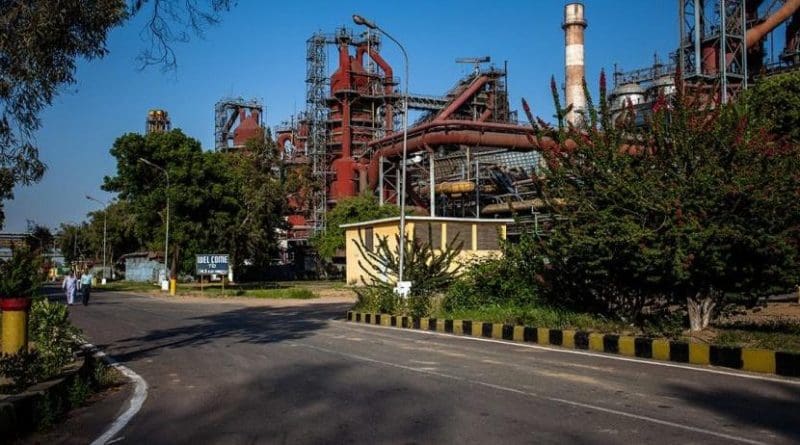 Steel mill in Pakistan.