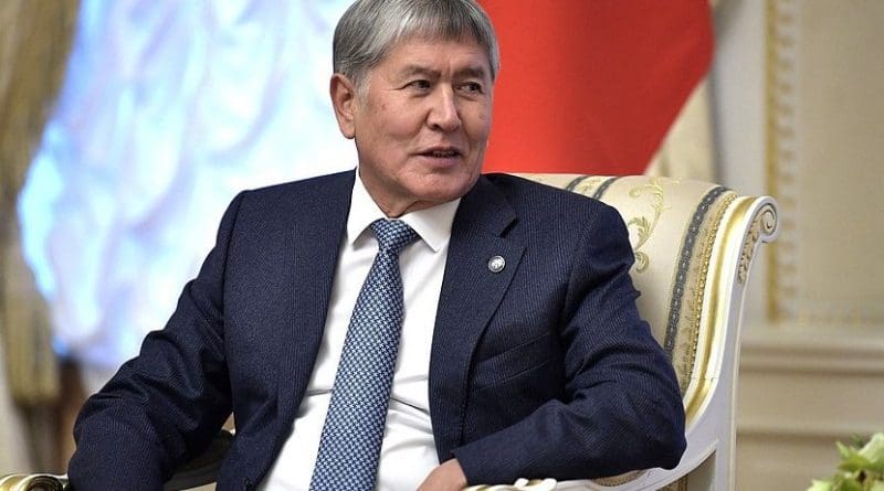 Kyrgyzstan's Almazbek Atambayev. Photo Credit: Kremlin.ru