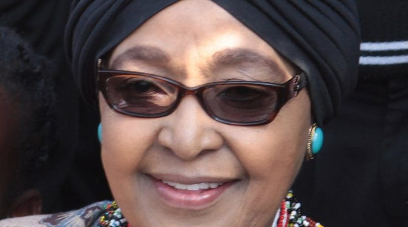 Winnie Madikizela-Mandela. Photo by Superikonoskop, Wikipedia Commons.