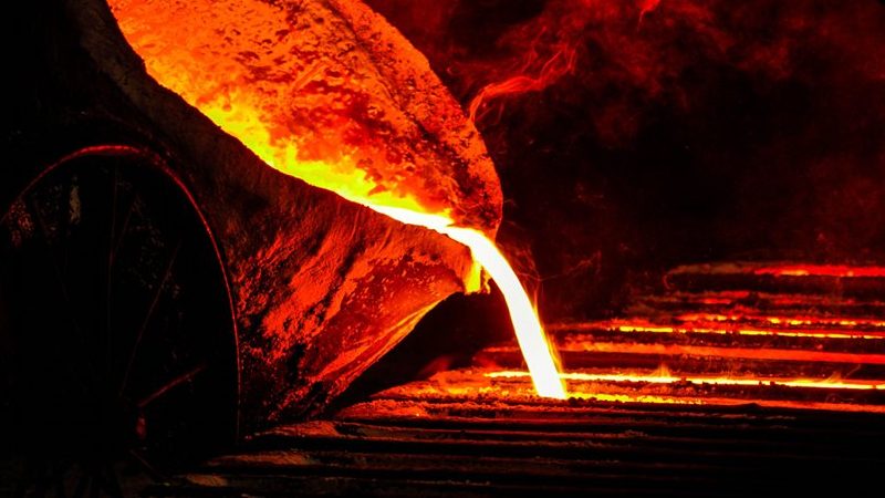 steel metal foundry factory manufacturing