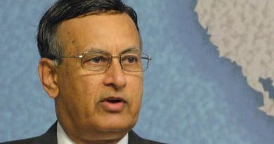 Pakistan's Husain Haqqani. Photo by Chatham House, London, Wikimedia Commons.