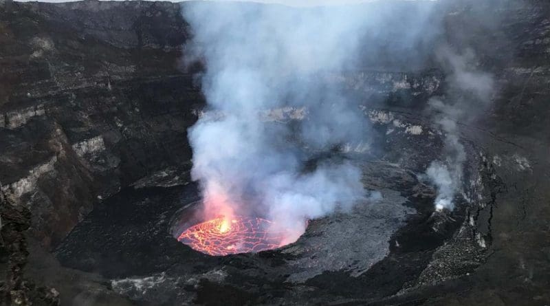 Nyiragongo crater lava lake, Democratic Republic of Congo. Credit Julien Barriere
