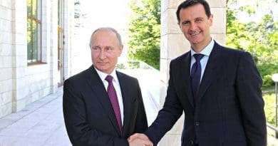 Russia's President Vladimir Putin with President of Syria Bashar al-Assad. Credit: Kremlin.ru