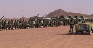 Western Sahara Polisario Front troops. Photo by Saharauiak, Wikipedia Commons.