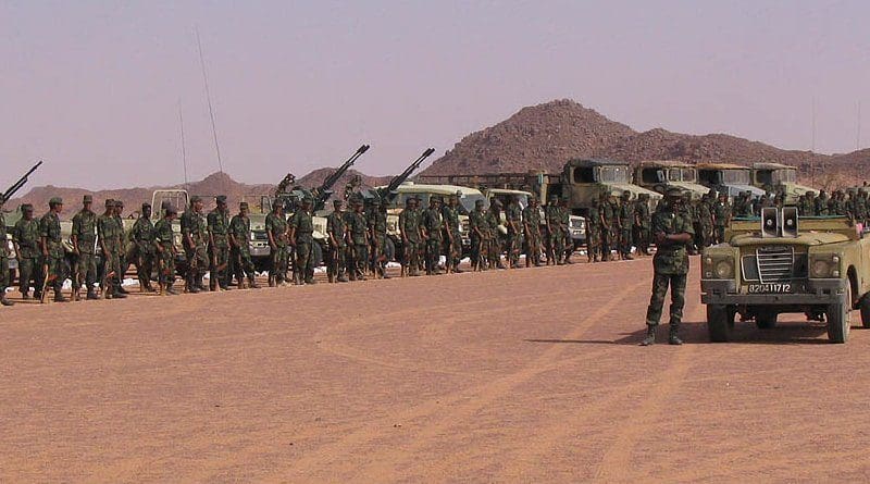 Western Sahara Polisario Front troops. Photo by Saharauiak, Wikipedia Commons.