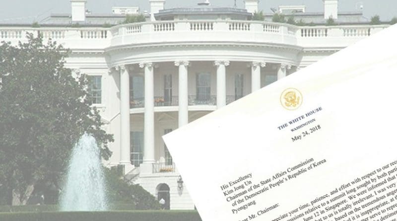 White House President Trump Letter To North Korea Kim