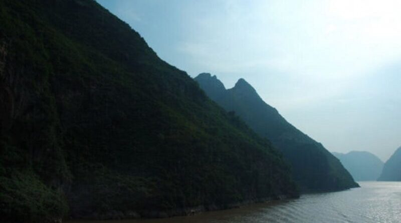 Yangtze River in China.