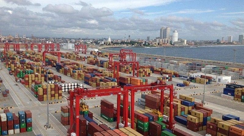 Sri Lanka's Colombo Port. Photo Credit: Sri Lanka government.