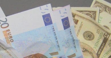 dollar euro bills currency
