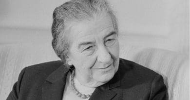 Golda Meir. Photo by Marion S. Trikosko, Wikimedia Commons.