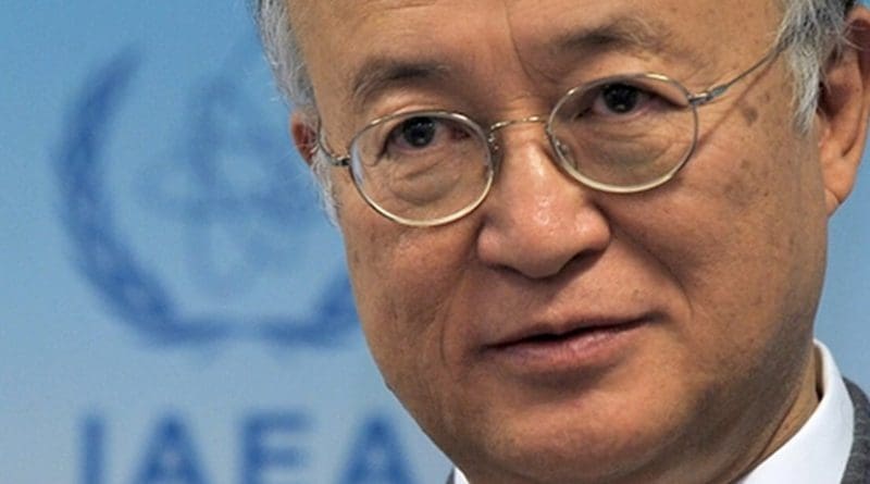 IAEA Director General Yukiya Amano. Photo Credit: IAEA