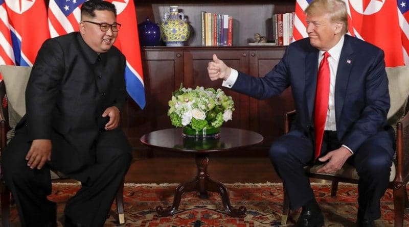 North Korean leader Kim Jong-un and US President Donald Trump. Photo Credit: Dan Scavino Jr, White House.