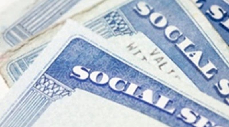 Social Securty Cards. Photo Credit: US Government, Wikipedia Commons.
