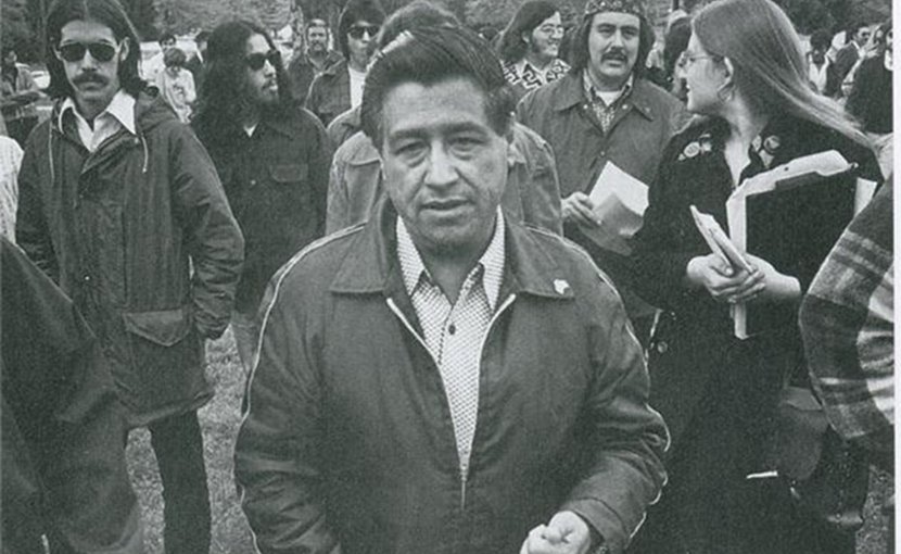 Cesar Chavez. Photo Credit: Movimiento, Wikimedia Commons.