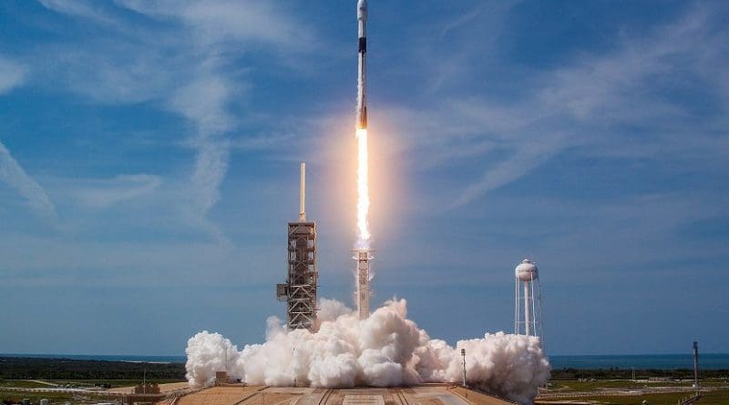 Launch of Bangladesh's Bangabandhu Satellite-1 Mission. Photo Credit: Official SpaceX Photos, Wikimedia Commons.