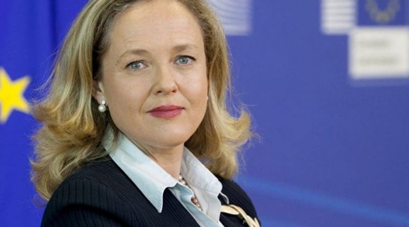 Spain's Nadia Calviño. Photo Credit: European Commission