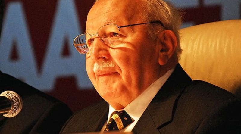 Turkey's Necmettin Erbakan. Photo Credit: Zest, Wikimedia Commons.