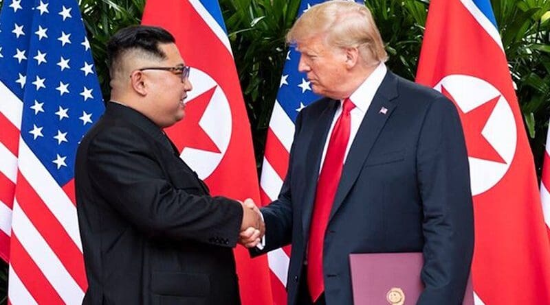 President Donald J. Trump with North Korean leader Kim Jong Un | June 12, 2018 (Official White House Photo by Shealah Craighead)