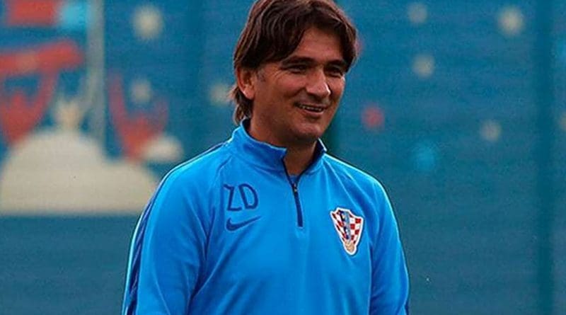 Croatia coach Zlatko Dalic Photo Credit: Wikimedia Commons.