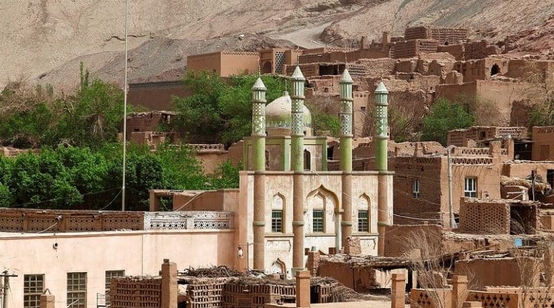 Mosque in Xinjiang, China.