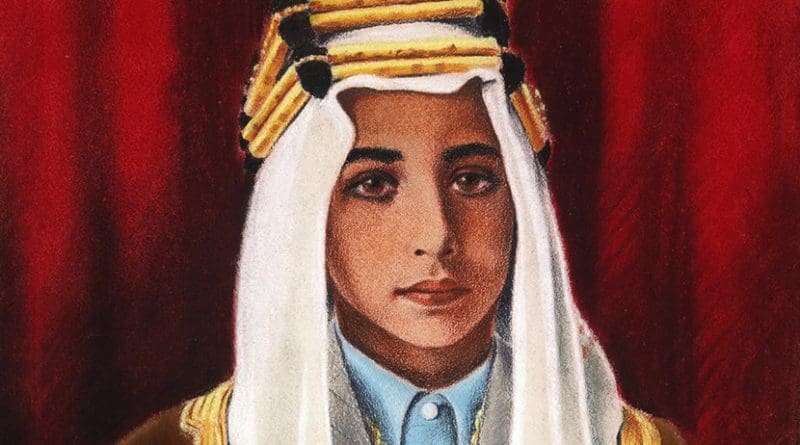 King Faisal II of Iraq c.1944. Credit: William Timym, UK National Archives.