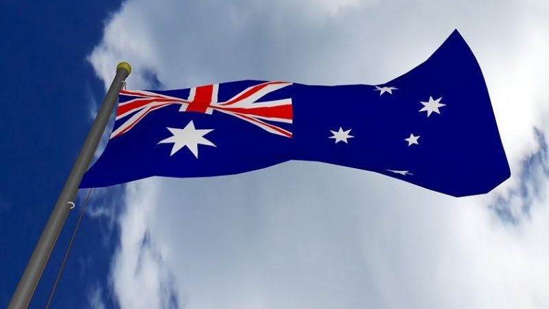 Flag of Australia.