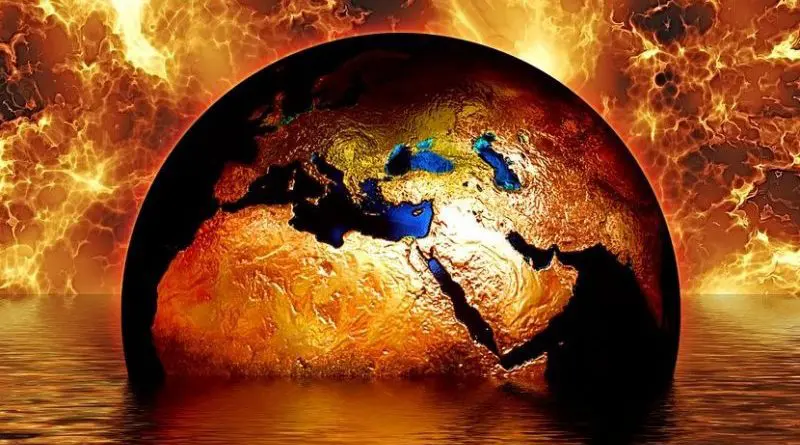 climate change earth globe global warming