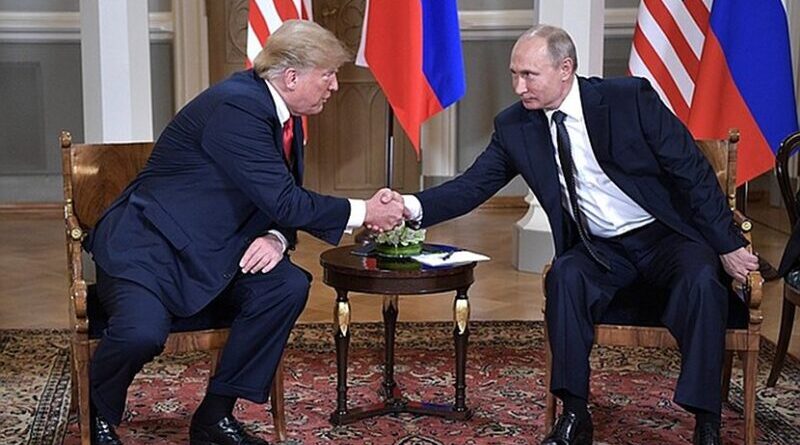 US President Donald Trump with Russia's President Vladimir Putin. Photo Credit: Kremlin.ru
