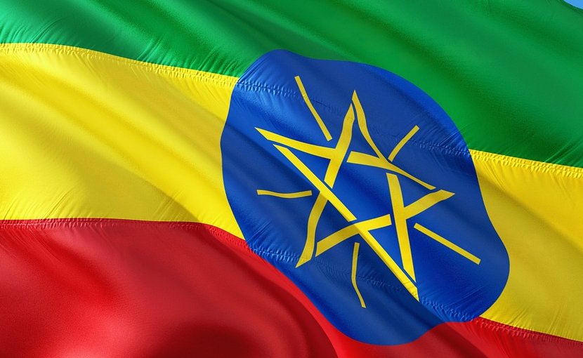 Ethiopia's flag.