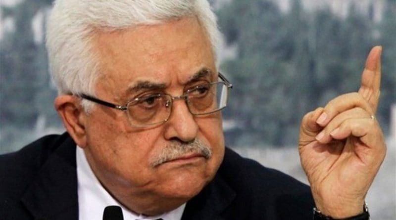 Palestinian President Mahmoud Abbas. Photo Credit: Tasnim News Agency.