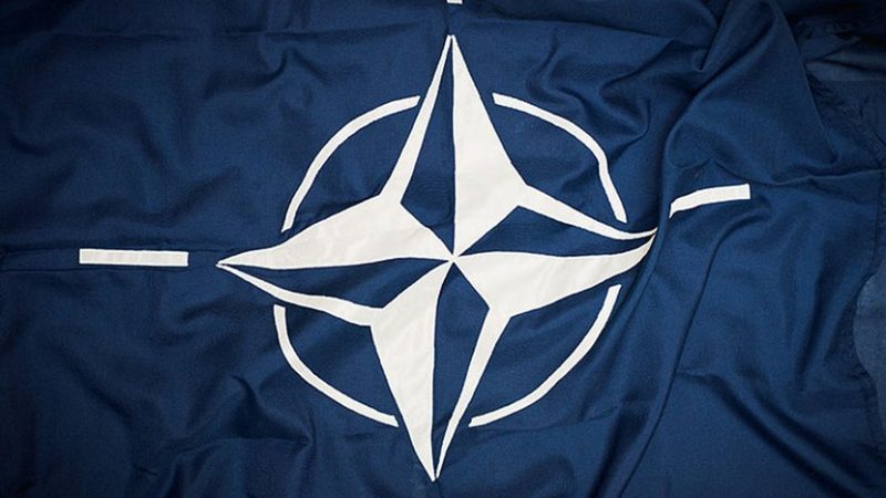 NATO flag. Photo Credit: Sergeant Paul Shaw LBIPP (Army), Wikimedia Commons.