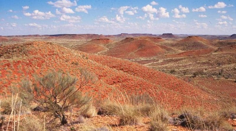 The Jeerinah Formation in Western Australia, where a UW-led team found a sudden shift in nitrogen isotopes. "Nitrogen isotopes tell a story about oxygenation of the surface ocean, and this oxygenation spans hundreds of kilometers across a marine basin and lasts for somewhere less than 50 million years," said lead author Matt Koehler. Credit Roger Buick / University of Washington