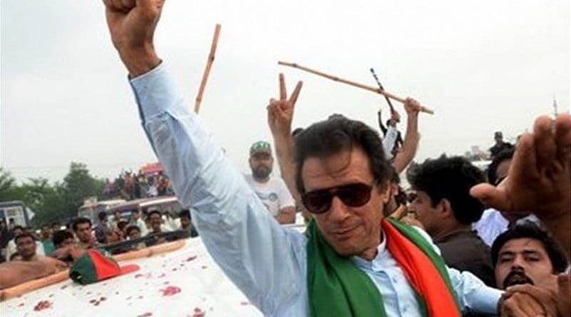 Pakistan's Imran Khan. Photo Credit: Tasnim News Agency.