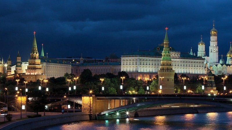 The Kremlin, Moscow, Russia.