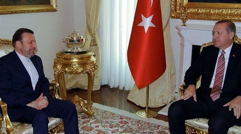Iranian president’s Chief of Staff, Mahmoud Vaezi, meets with Turkish President Recep Tayyip Erdogan. Photo Credit: Tasnim News Agency.