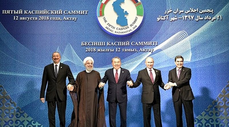Participants at Fifth Caspian Summit. Photo Credit: Kremlin.ru