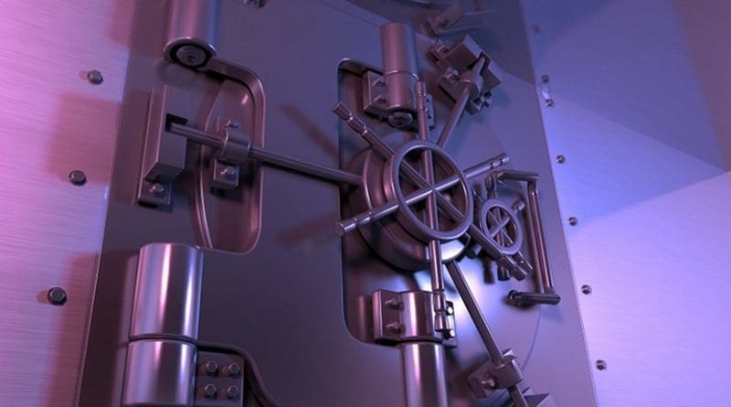 bank banking safe vault